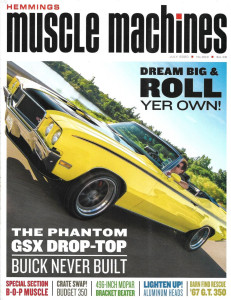 HEMMINGS MUSCLE MACHINES 2020 JULY - 70 GSX, 69 CHEVELLE SS396, SATELLITE